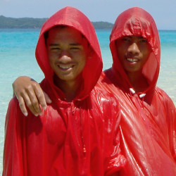 comfy nylon anorak for swimming